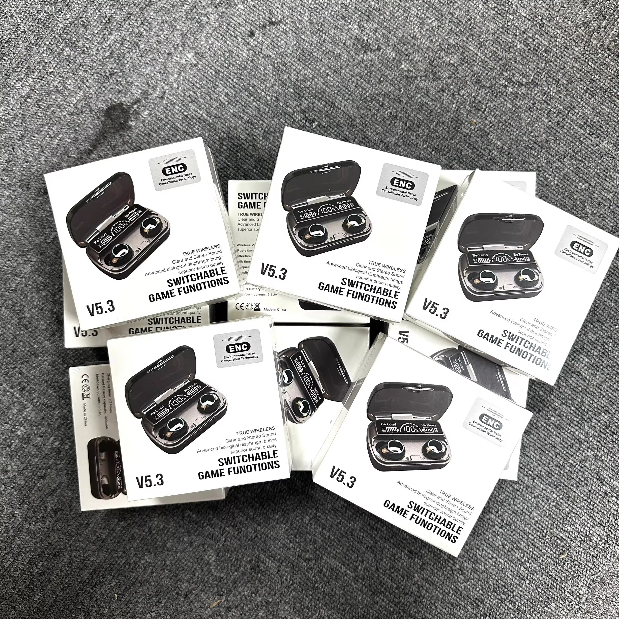 USA Euro Stock for Airpods Pro 2 3 4 Air Pods 3 4 Earphones Bluetooth Headphone Accessories Solid Silicone Protective Cover Wireless Charging Shockproof Case